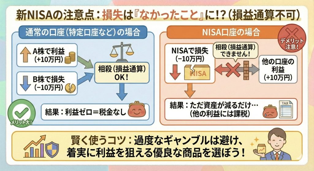 損益通算 できない
